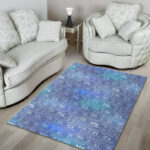 Periodic Table Science Pattern Print Sillvela Area Rug