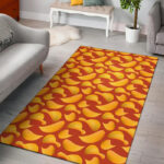 Potato Chip Print Pattern Sillvela Area Rug