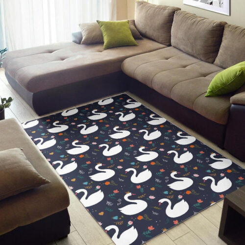 Queen-Floral-Swan-Pattern-Print-Floor-Mat-2_700x700