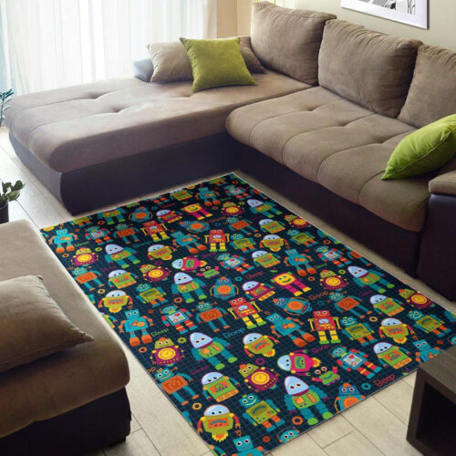 Robot-Cyborg-Print-Pattern-Floor-Mat-2_700x700