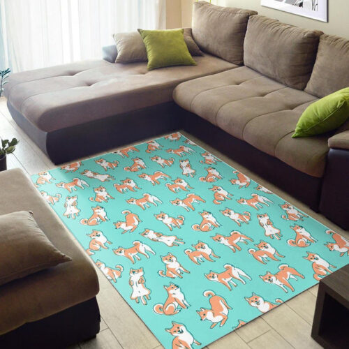 Shiba-Inu-Dog-Pattern-Print-Floor-Mat-2_700x700