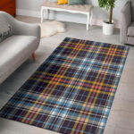 Tartan Plaid Sillvela Area Rug