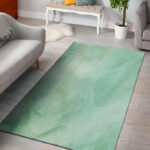 Teal Marble Sillvela Area Rug