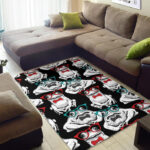 Tuxedo Frog Pattern Print Sillvela Area Rug