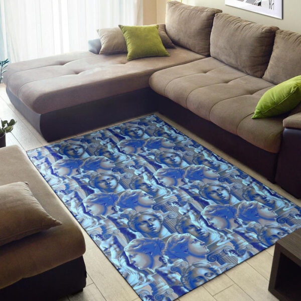 Venus Pattern Print Sillvela Area Rug