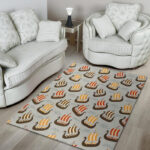 Viking Drakkar Ship Sillvela Area Rug