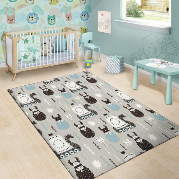 Viking Drakkar Valhalla Sillvela Area Rug