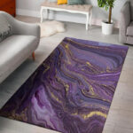 Violet Marble Sillvela Area Rug