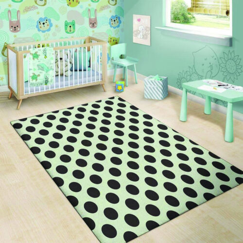 White-And-Black-Polka-Dot-Print-Floor-Mat-2_700x700
