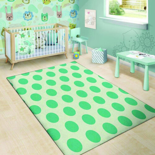 White-And-Green-Polka-Dot-Floor-Mat-2_700x700