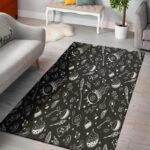 Witch Gothic Sillvela Area Rug