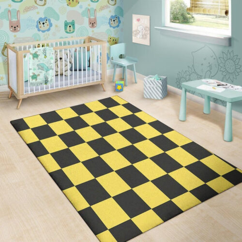 Yellow-Checkered-Print-Floor-Mat-2_700x700