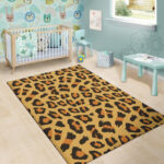 Yellow Cheetah Sillvela Area Rug