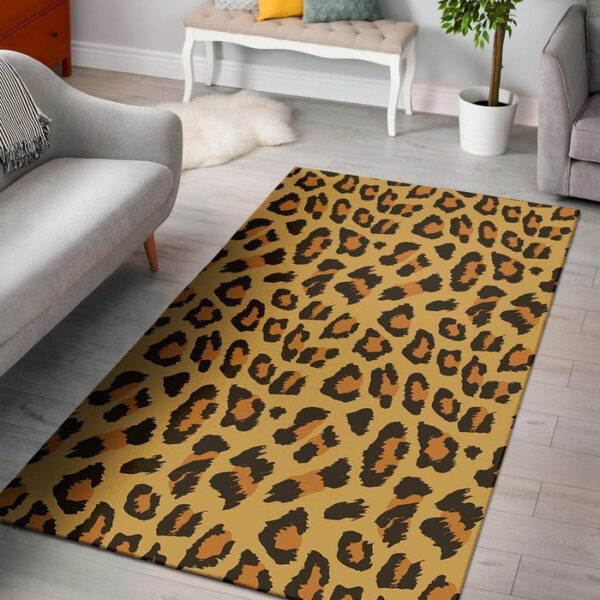 Yellow Cheetah Sillvela Area Rug