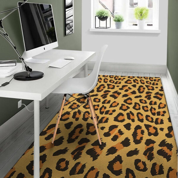 Yellow Cheetah Sillvela Area Rug