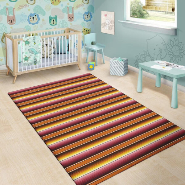 Yellow Mexican Baja Sillvela Area Rug