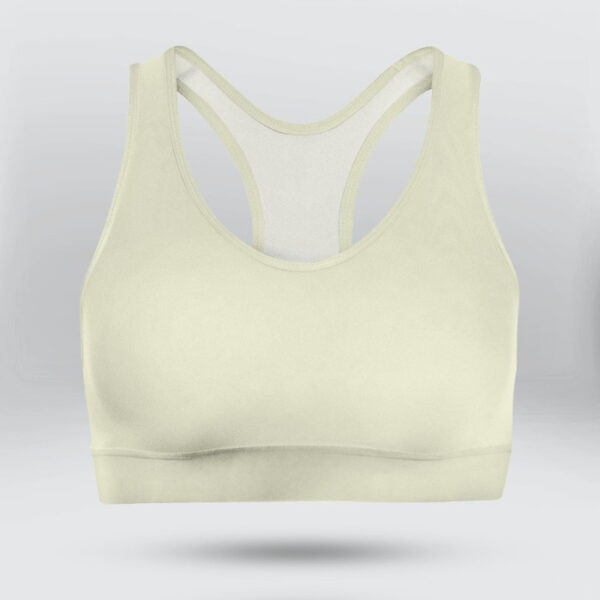 Beige Sports Bra for Women