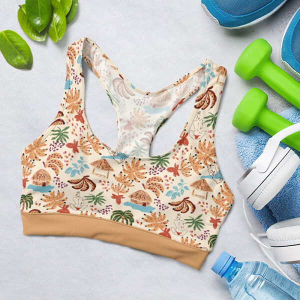 Summer Vacation and Beach Houses Sports Bra for Women