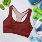 Maroon Sports Bra for Women