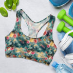 Beautiful Flowers, Flowers Photography Sports Bra for Women