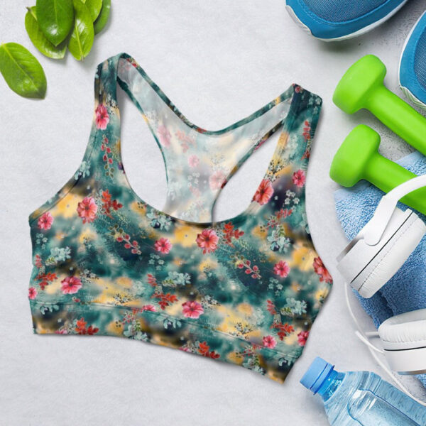 Beautiful Flowers, Flowers Photography Sports Bra for Women