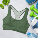 Thyme Green Sports Bra for Women