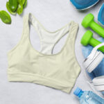 Beige Sports Bra for Women