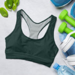 Dark Emerald Green Sports Bra for Women