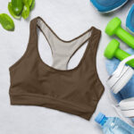 Dark Chocolate Sports Bra for Women