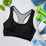 Black Sports Bra for Women