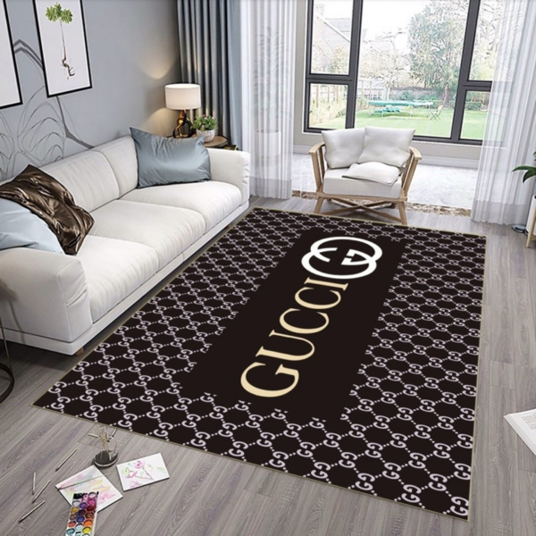 Gucci Rug Home Decor Black - Rugs