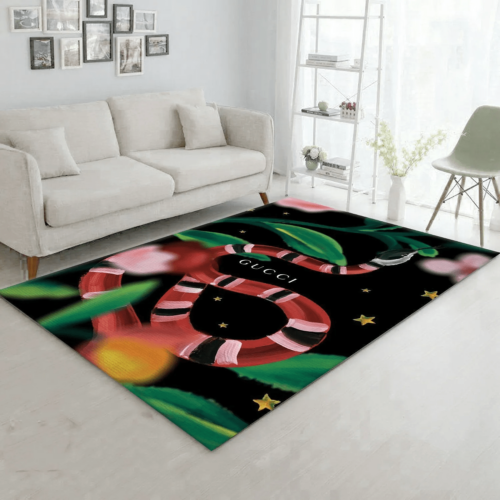 Gucci Snake Luxury Area Rug For Home Decorations Mat Type 13