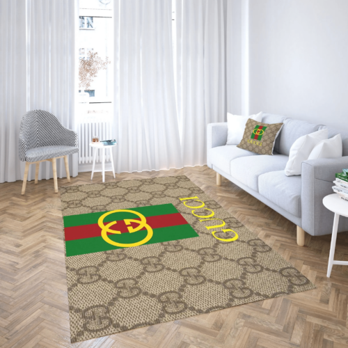 Gucci Luxury Area Rug For Home Decorations Mat