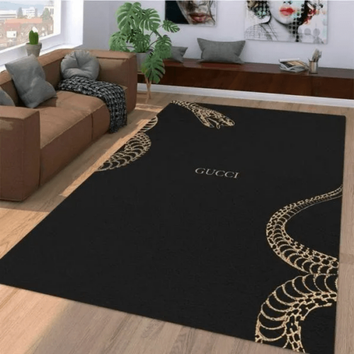 Gucci Snake Luxury Area Rug For Home Decorations Mat Type 10