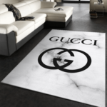 Gucci White Luxury Area Rug 01 For Floor Mats Keep Warm In Winter Mat