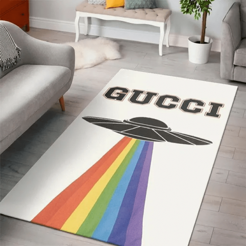 Gucci Ufo Luxury Area Rug For Home Decorations Mat