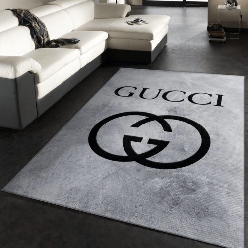 Gucci Grey Luxury Area Rug For Home Decorations Mat Type 2