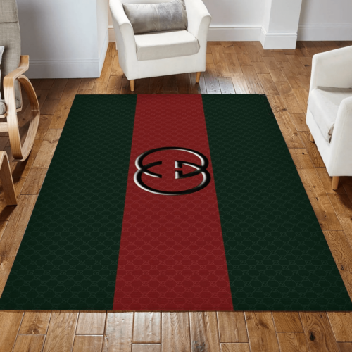 Gucci Stripe Luxury Area Rug For Home Decorations Mat Type 1