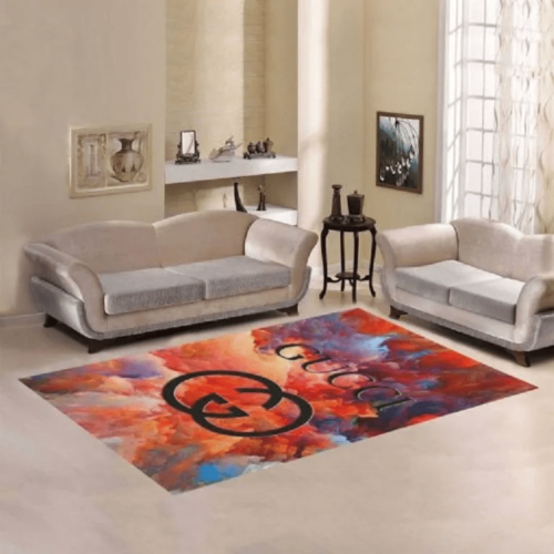 Gucci Cloudy Luxury Area Rug For Home Decorations Mat