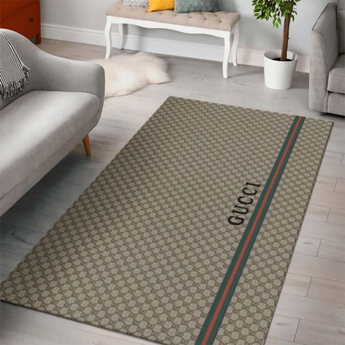 Gucci Brown Luxury Area Rug For Home Decorations Mat Type 2