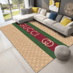 Gucci Stripe Luxury Area Rug 08 For Floor Mats Keep Warm In Winter Mat