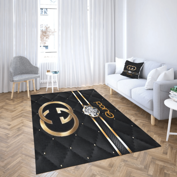 Gucci Diamond Luxury Area Rug For Home Decorations Mat